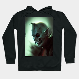 SPOOKY BLUE TINGED HALLOWEEN VAMPIRE Hoodie